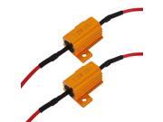 2Pcs Load Resistor 25RJ 25W 25ohm Fix LED Bulb Hyper Flash Turn Signal Blinker