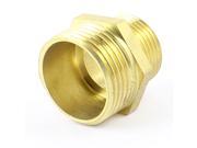1 PT to 3 4 PT Male Flare Hex Hose Nipple Reducing Connector Fitting