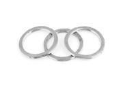 Unique Bargains 3 Pcs 67mm Exhaust Silencer Gasket Seal Replacement Gray for Car Vehicle