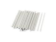 Unique Bargains 40PCS 45mm x 2mm Stainless Steel Round Rod Axle Bars for RC Toys