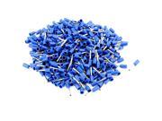 Unique Bargains 470pcs Wire Crimp Connector Pin End Insulated Terminal Blue for Cable AWG 18