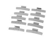 Unique Bargains 10 Pcs 45g Tyre Wheel Balancing Weights for Auto Car