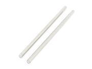 Unique Bargains 2Pcs RC Airplane 3mm Dia Hardware Tool Stainless Steel Round Rod 70mm Long