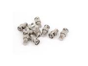 10pcs Coaxial Cable Twist on Connector F Female Jack to BNC Male Plug Adapter