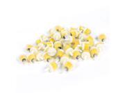 Unique Bargains 50 x White Yellow Engine Oil Strainer Filter Air Relief Valve Replacement