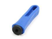 Unique Bargains 5mm Hole Connector Dia Hanging up Blue Plastic Hand Grip 91mm Length