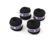4 Pcs Black Spools Thread Stitching Tailoring String Sewing for Tailor