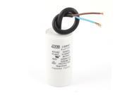 Unique Bargains CBB60 Polypropylene Film Motor Running Capacitor 8UF