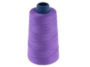 Unique Bargains Purple Household Cotton Darning Stitching Sewing Thread Reel Roll