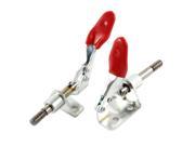 3013 Quickly Holding 30mm Plunger Stroke Push Pull Toggle Clamp 45Kg 2Pcs