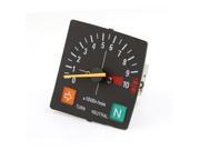 Unique Bargains 0 10000r min Square Shape Analog Tachometer Speedometer for ZJ Motorcycle