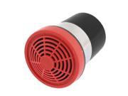 Unique Bargains Car Truck Plastic Electric Trumpet Horn Audio Speaker Louder 12V Black Red