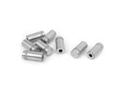 12mm x 25mm Stainless Steel Advertising Screw Nails Glass Standoff 8 Pcs
