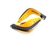 Pair Universal Yellow LED Off road Motorcycles Hand Guards for 12mm Handlebar