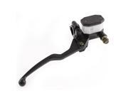 Unique Bargains Black Adjustable Clutch Brake Lever Cylinder Fluid Reservoir for GS Motorcycle