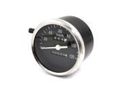 Unique Bargains Motorcycle Scooter Analog Daul Odometer Speedometer Gauge 0 120km h for GN