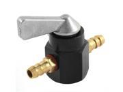 Unique Bargains 4mm Dia Black Fuel Gas Petcock Valve Switch for Motorcycle