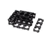 10 Pcs 18650 Lithium Battery Triple Holder Bracket for DIY Battery Pack