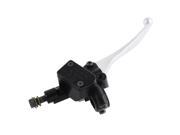 Unique Bargains Motorcycle Black Silver Tone Metal Front Brake Pump Accessory for Suzuki AG50