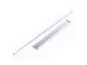 Remote Controller Signal Telescopic Antenna 7 Sections 3mm Male Thread Dia 4Pcs