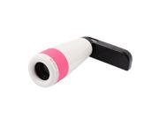 Pink 8x Optical Zoom Telescope Camera Lens w Universal Holder for iPhone 5