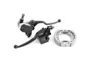 Motorcycle Black Metal Half Mirror Code Front Brake Pump Set for GS 125