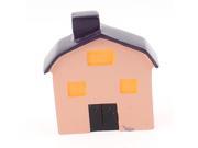 Unique Bargains Table Ornament Resin French Style Artificial Scenery Mini House Cabin Craft