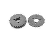 Unique Bargains 5 Pcs 56mm Dia 28 Tooth 3 Bolt Fixing Sprocket for JH 70 Motorcycle Parts
