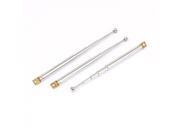 3pcs 15.5cm Length 5 Sections Telescopic Antenna Aerial for RC Remote Controller