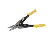 Straight Cutting Jaws Plastic Grips Aviation Snips Yellow Black 9.6