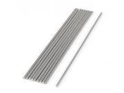 Unique Bargains 10x 1.8mm x 100mm Graving Tool Round Turning Lathe Bars Gray