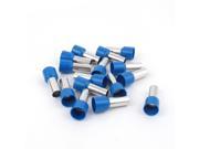 15 Pcs Wire Crimp Cord End Terminal Insulated Ferrule Blue E25 16 4AWG 25mm2