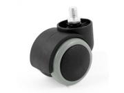 Unique Bargains 10mm Thread Dia 2inch Wheel Rotatable Caster Black for office Chair