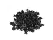100pcs Car Fender Push Type Plastic Rivets Fastener Black for 8mm Dia Hole 100pcs Car Fender Push Type Plastic Rivets Fastener Black for 8mm Dia Hole