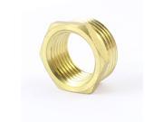 Brass 3 4 PT Male to 1 2 NPT Female Hex Busing Pipe Fitting Connector