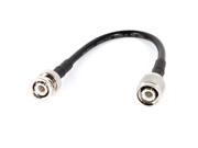 Unique Bargains TNC Male to BNC Male Plug Straight Connector RG58 Low Loss Pigtail Adapter Cable