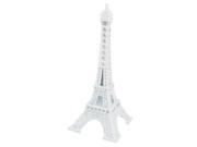 7.1 Height White Metal Paris Miniature Eiffel Tower Model Souvenir Ornament