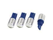 Unique Bargains Ice Blue Gauge LED Lamp Indicator Bulb 12V 1.5W T10 4 Pcs for Auto