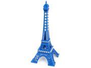 Unique Bargains Home Decor Blue Paris Eiffel Tower Antiqued Imitation Model 7.1 Height Souvenir