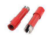 Unique Bargains 2 Pieces Round Shank Diamond Core 12mm Hole Saw 58mm Long Red for Marble Granite