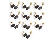 Unique Bargains 10 Pairs 13mm x 7mm x 6mm Replacement 999021 Carbon Brush for Hitachi Power Tool