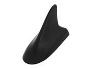 Unique Bargains Adhesive Base Shark Fin Shaped Dummy Antenna Black for Buick
