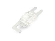 Clear Plasric Shell 80A 32V Standard Flat Blade Fuse for Car Auto Truck