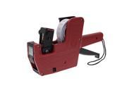 Unique Bargains Red 8 Digit Hand Shopping Price Labeler Tag Gun Plastic