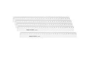 Unique Bargains 5pcs Clear Plastic 30cm Calibration Paper Measure Straight Ruler