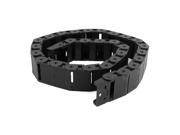 Machine 1.04M Black Plastic Towline Cable Carrier Drag Chain