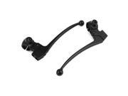Unique Bargains 4 in 1 Motorcycle Spare Parts Black Brake Clutch Lever Mirror Code for ZJ 125