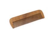 Unique Bargains Retro Wooden Natural Pocket Comb Hair Care Tool