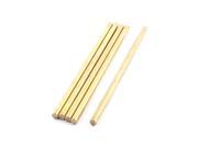 Unique Bargains 5Pcs Brass Transmission Round Linkage Rod 3mmx80mm for RC Helicopter