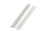 5Pcs 60 x 2mm Hardware Tools Stainless Steel Round Rods for Car Model
